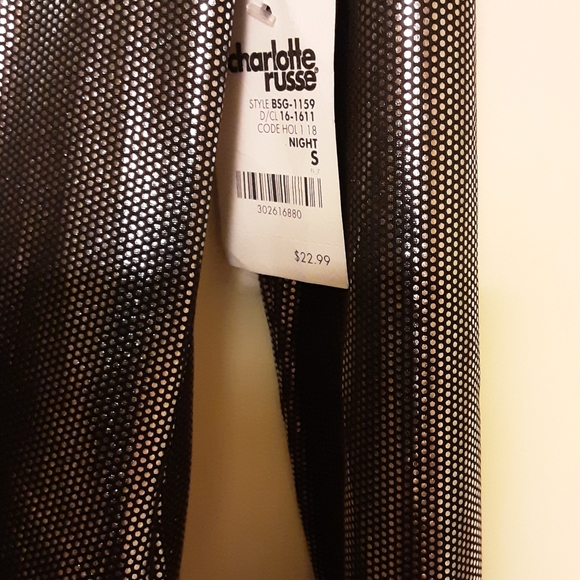 NWT SUPER SUPER GOLD BODY SUIT. SIZE SMALL - Picture 4 of 5